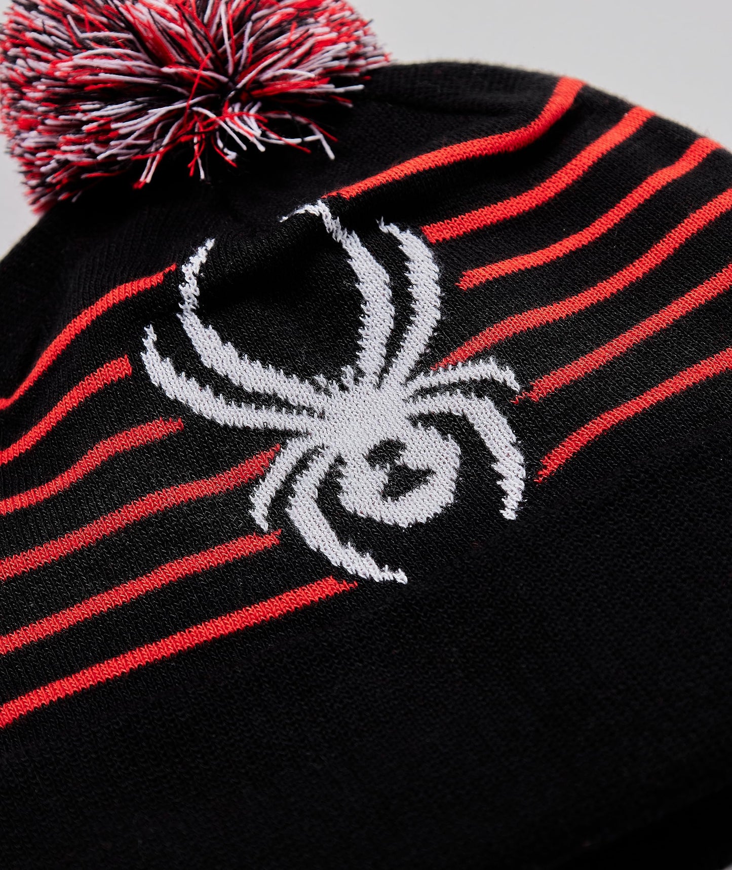 Spyder Boys Icebox Fleece-Lined Pom Hat