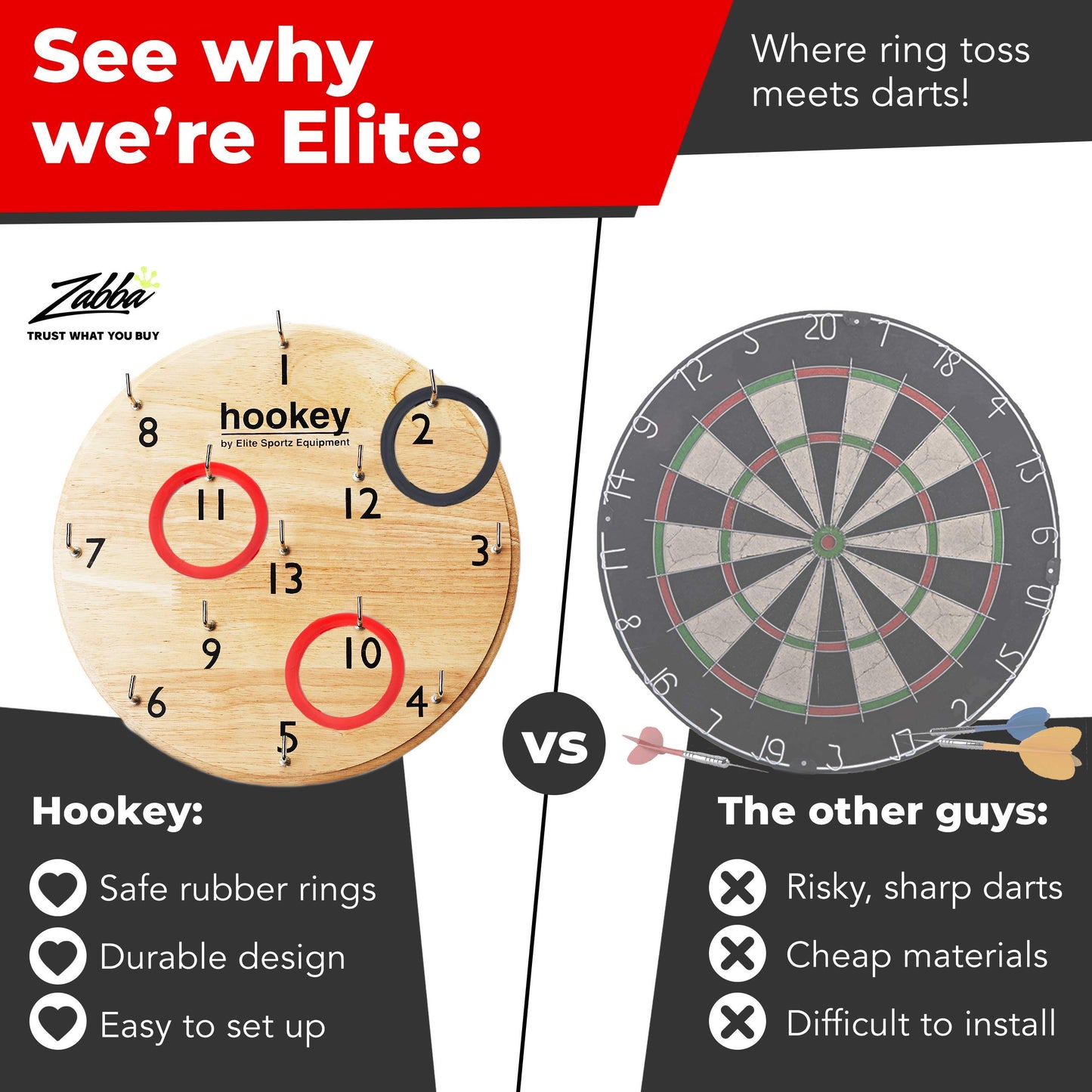 Hookey - Jogo de Arremesso de Argolas 