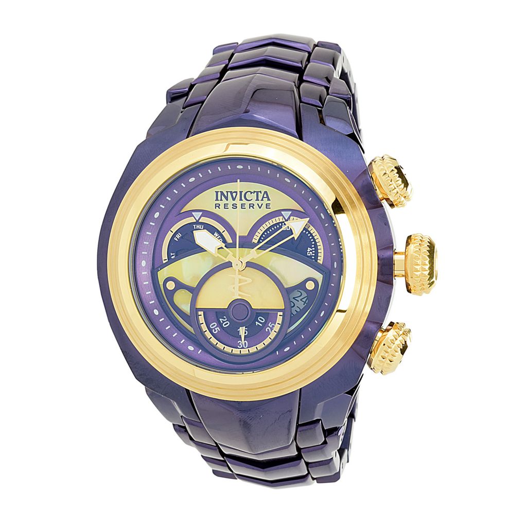 Relógio cronógrafo suíço Invicta Reserve S1 Rally PL de quartzo de 54 mm