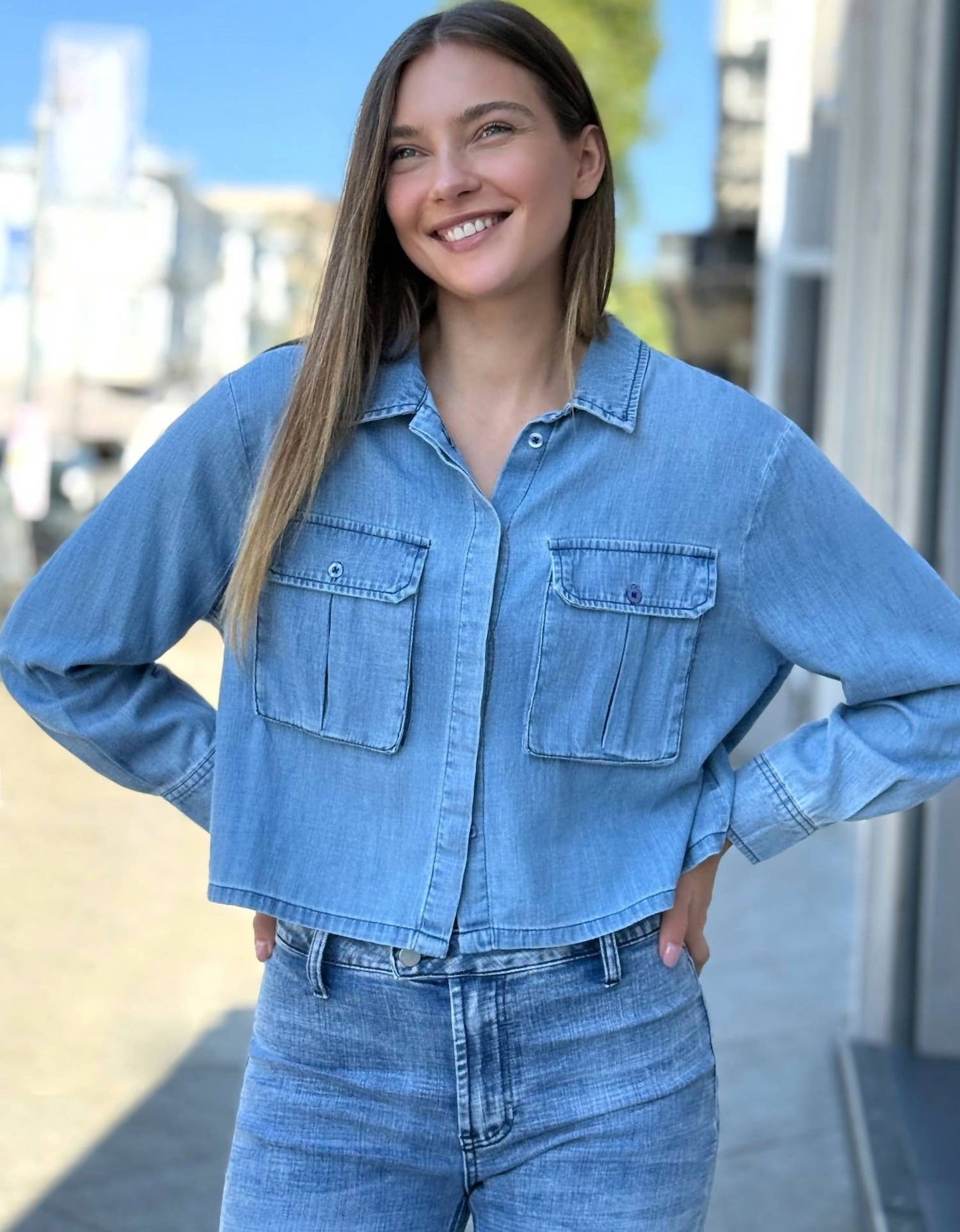 Billy T - Patch Pocket Top