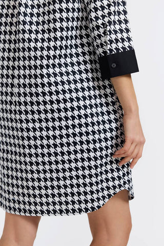 Foxcroft - Women's Sloane Classic Houndstooth Dress