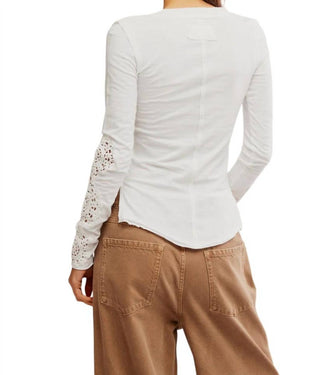 Camiseta Henley Cuff Free People - Nossa Canção