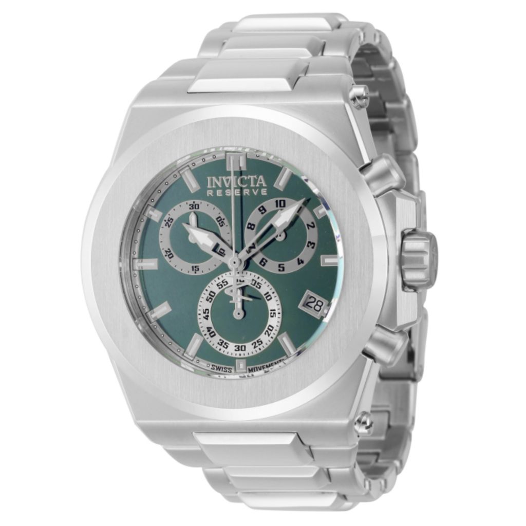 Relógio Invicta Reserve Akula 50 mm com pulseira cronográfica de quartzo suíço