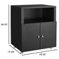 Home Office Printer Stand With Wheels And File Cabinet