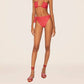 Agua By Agua Bendita - Candela Ipanema Escarlata Bikini Top
