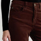 Ag Jeans - Brinley Corduroy Mid Rise Straight Jeans