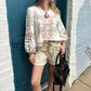 A.Ren - Felicity Embroidered Top