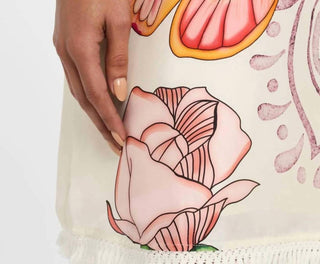 Johnny Was - Daisee Fringe Mini Dress