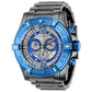 Relógio Invicta Luminary 52mm Swiss Quartz Chrono Aço Inoxidável Pulseira