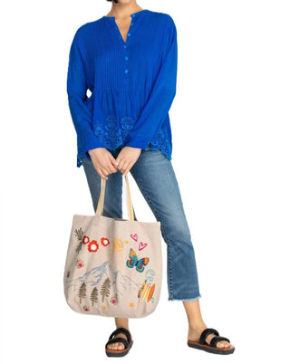 Johnny Was - Bolsa tote feminina California Everyday