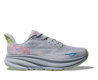 Hoka - Tênis de corrida feminino Clifton 9 - largo