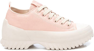 Xti - Tênis plataforma feminino de lona