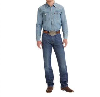 Levi'S - Western Fit Mid Rise Straight Leg Jean