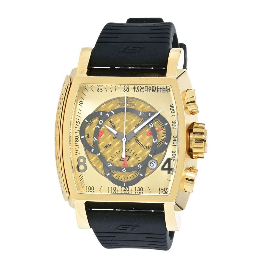 Relógio Invicta S1 Rally 48 mm Quartz Chronograph com pulseira de fibra de vidro