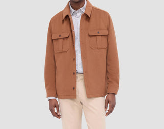 Bugatchi Uomo - Wool Cashmere Shirt Jacket