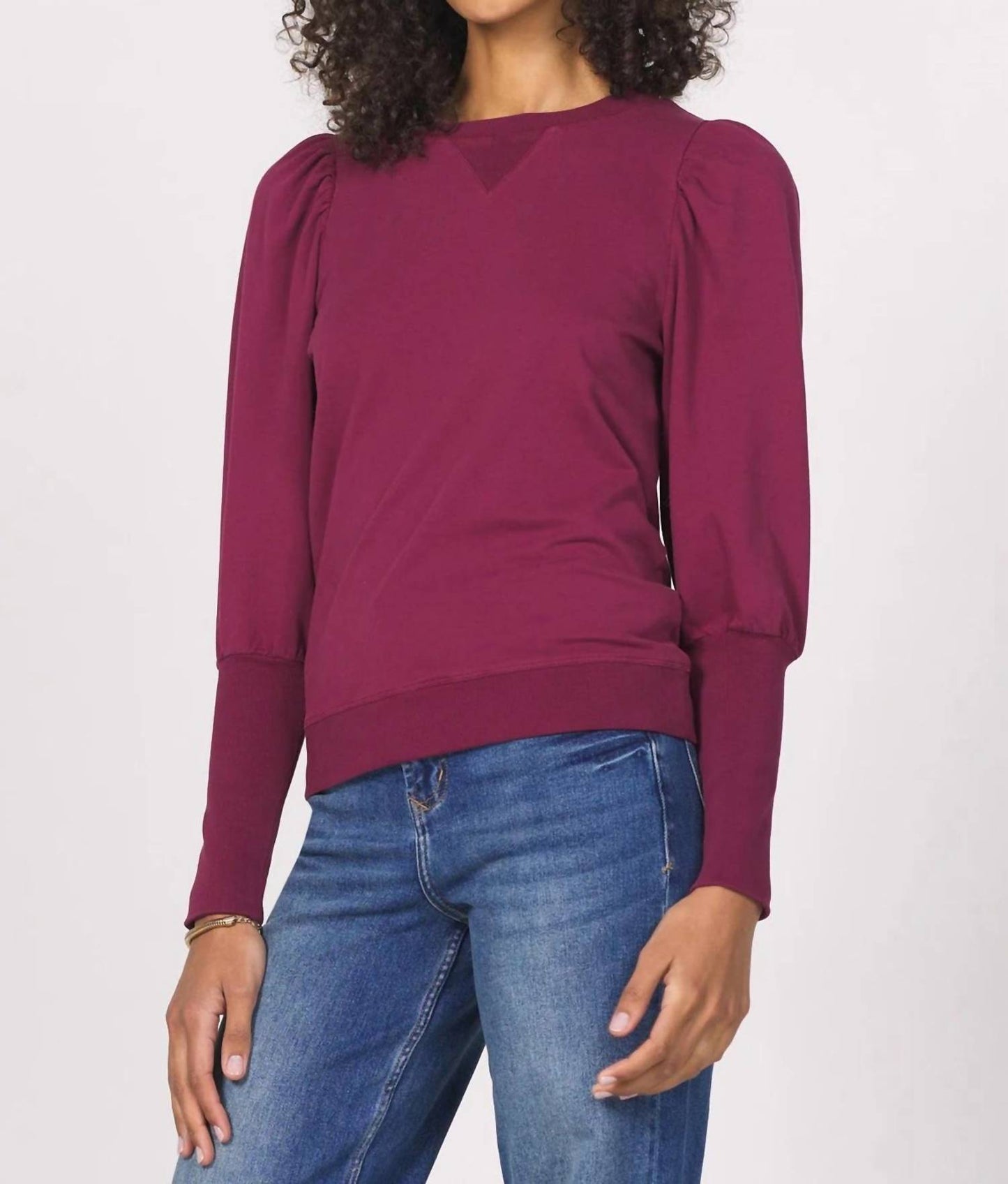 Another Love - Tara Puff Sleeve Sweatshirt