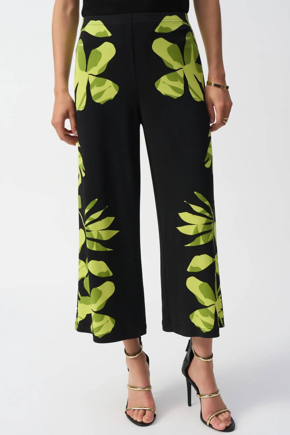 Joseph Ribkoff - Floral Pull On Culotte Pants