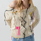 Lingua Franca - Vaggelis Off-shoulder Sweater