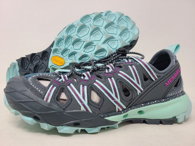 Tênis de caminhada Merrell Choprock Shandal feminino, azul