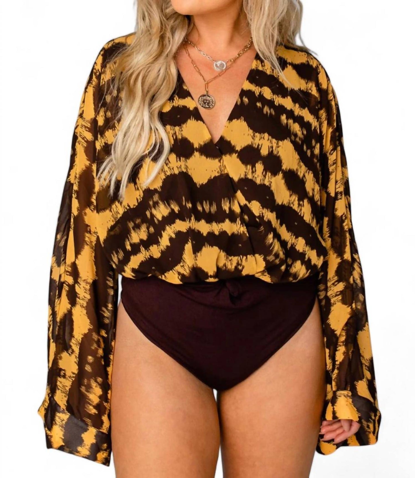 Buddylove - ARIANA KIMONO SLEEVE BODYSUIT