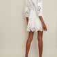 Cara Cara - Robin Embroidered Eyelet Mini Dress