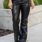 Judy Blue - Tummy Control Faux Leather Bootcut