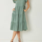 Entro - Mora Tiered Midi Dress