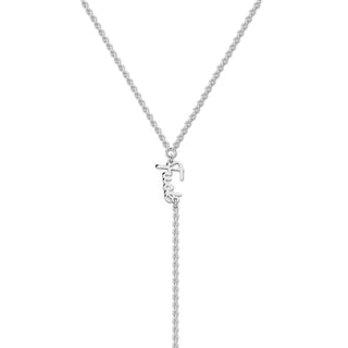 Eklexic - Colar F*ck Lariat Feminino Delicado com Script
