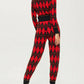 Topshop - Argyle Print Knitted Jogger Pants