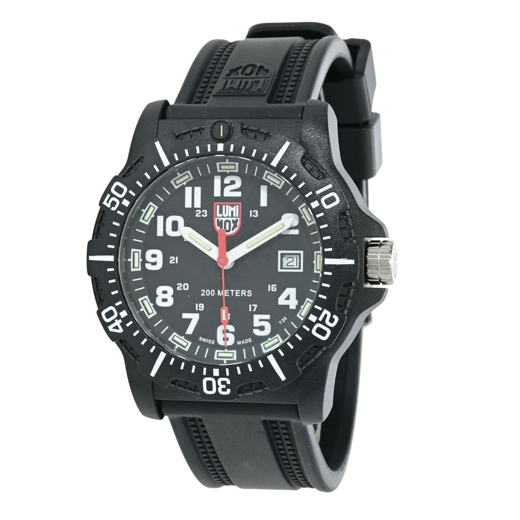 Relógio Luminox 45mm Black Ops Série 8880 Swiss Made Quartz Strap