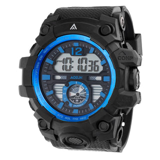 Relógio Digital Digitex x Invicta com Pulseira de Resina de 52mm