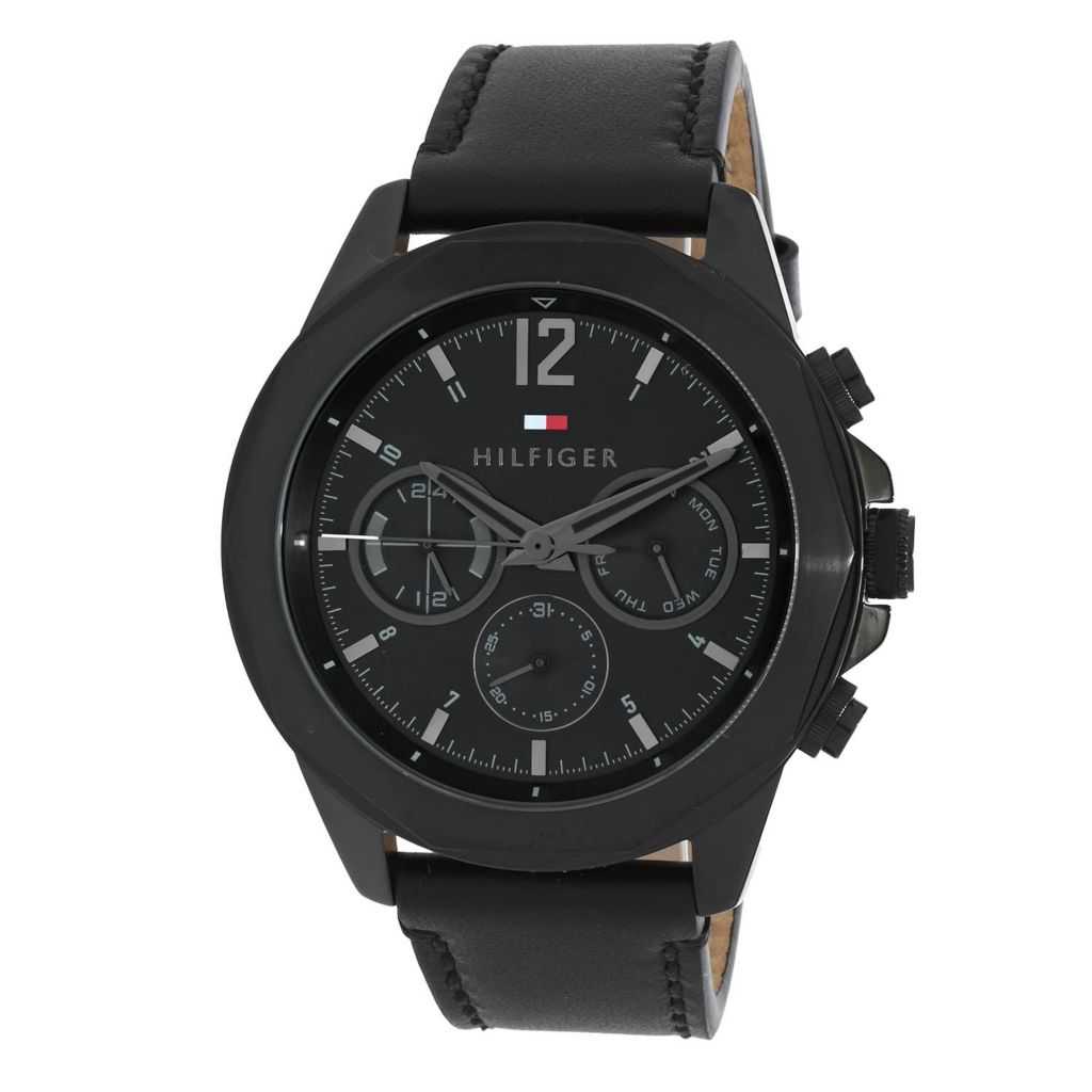 Relógio Tommy Hilfiger Lars Quartz Multifuncional com Pulseira de 46mm