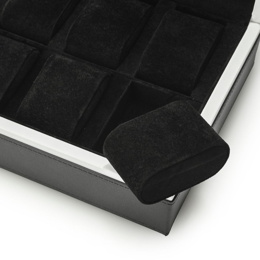 Caixa de relógio de colecionador em couro vegano com 6 compartimentos Constantin Weisz