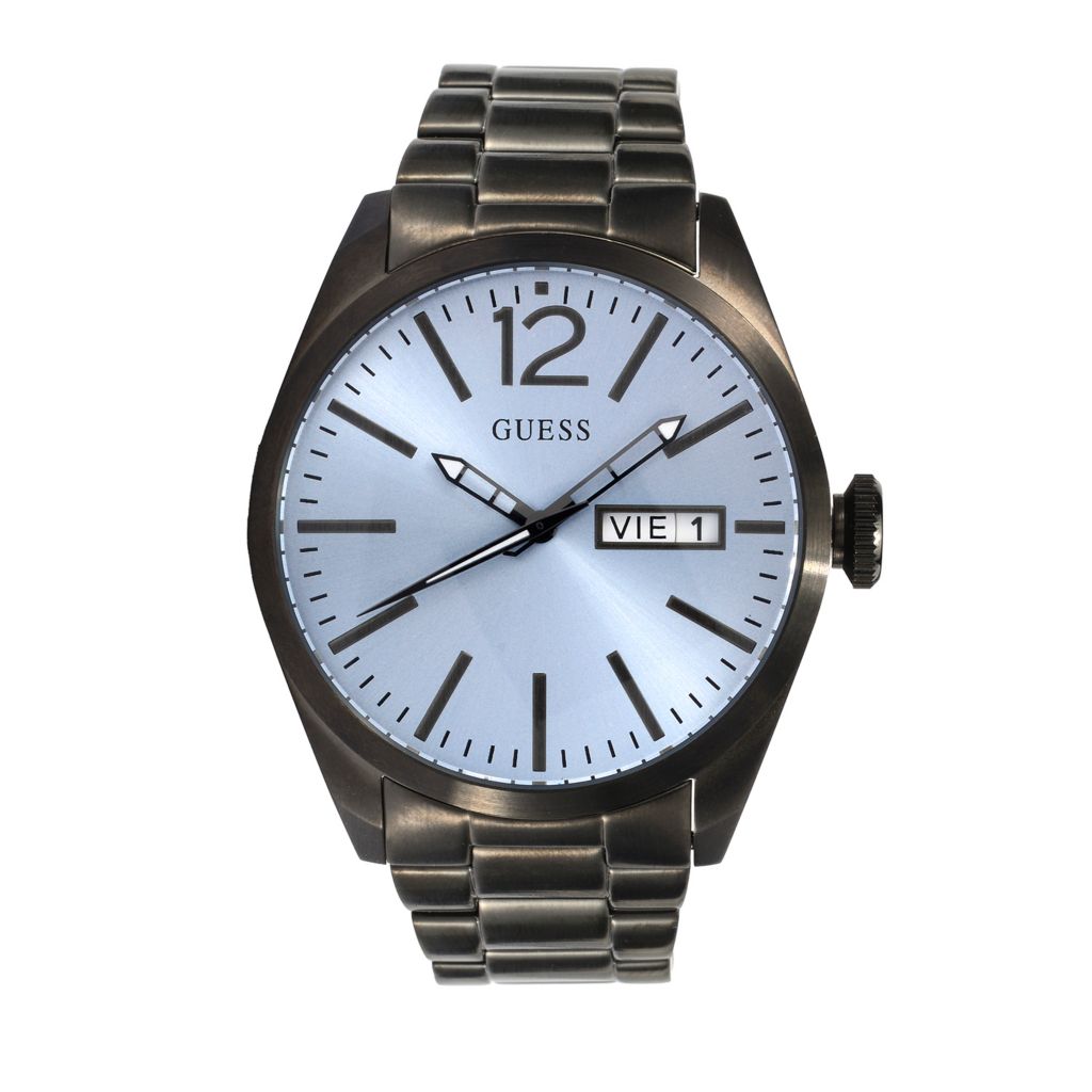 Relógio de pulso Guss Vertigo Quartz de 46 mm em aço inoxidável