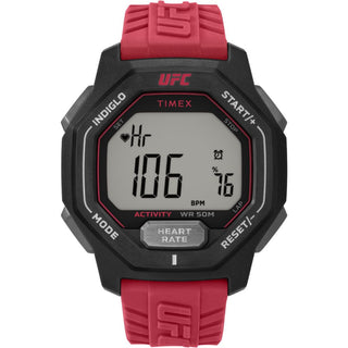 Relógio Timex UFC Spark Quartz Digital com Pulseira de Poliuretano de 46 mm