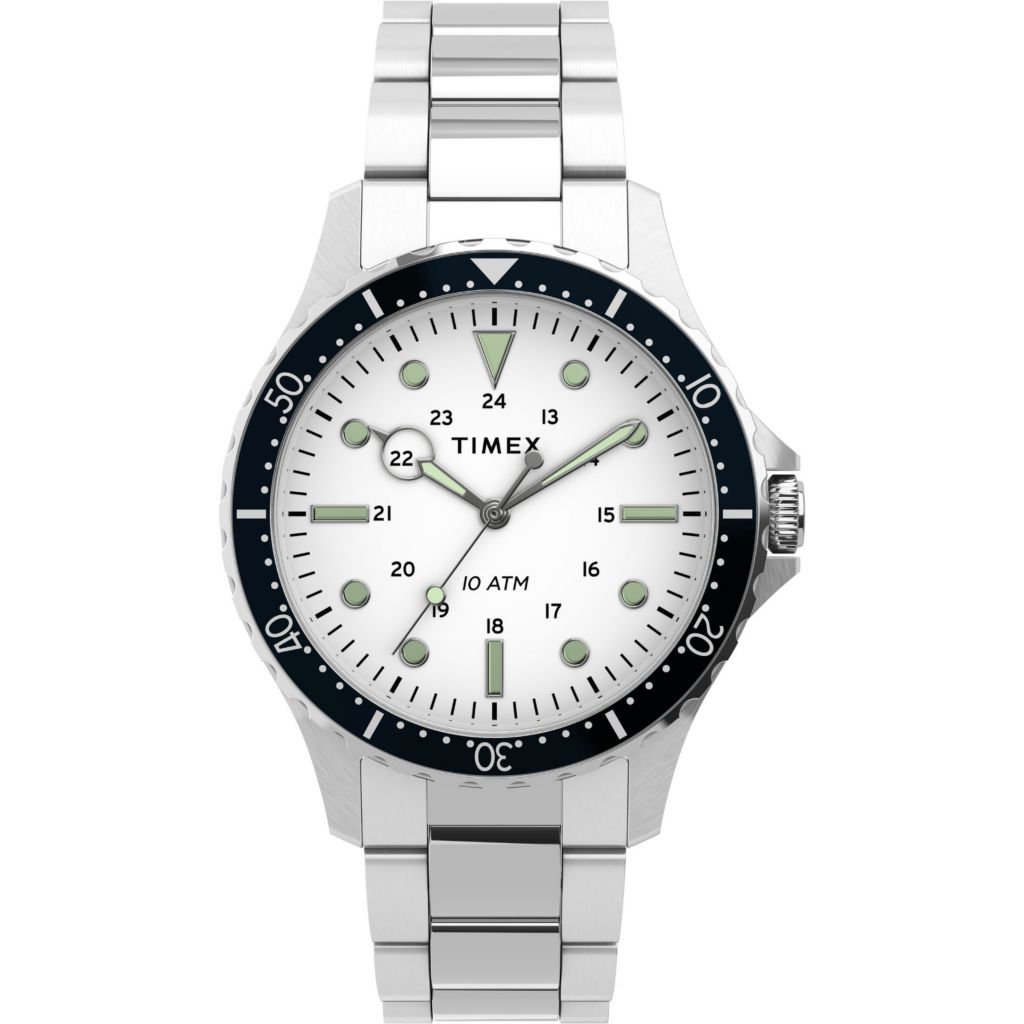 Relógio Timex Trend Quartzo de 41 mm com pulseira de aço inoxidável