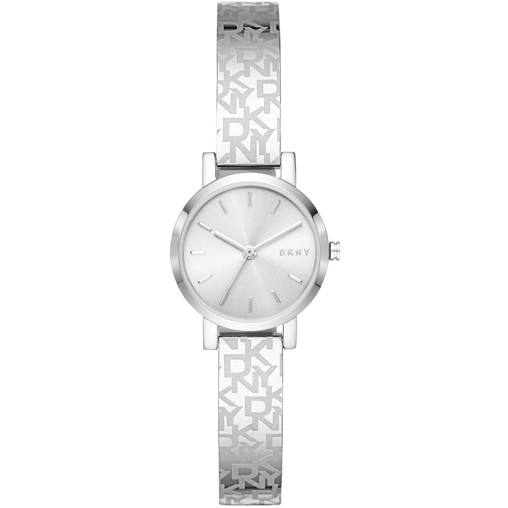 Relógio feminino DKNY SoHo Quartz com pulseira de aço inoxidável