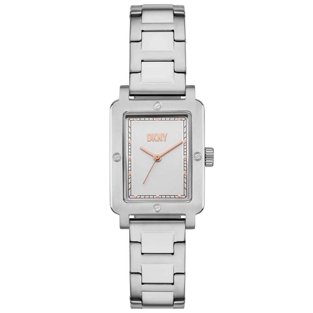 Relógio feminino DKNY City Rivet Quartzo Aço Inoxidável Pulseira