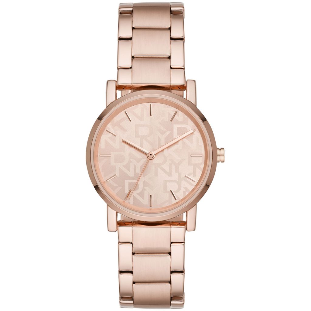 Relógio feminino DKNY SoHo Quartz com pulseira de aço inoxidável