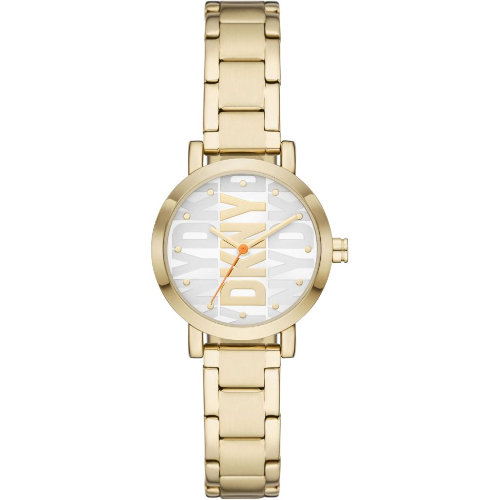 Relógio feminino DKNY SoHo Quartz com pulseira de aço inoxidável