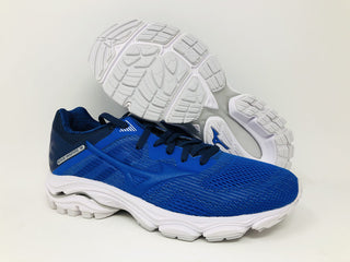Tênis de corrida Mizuno Wave Inspire 16 para estrada, feminino, azul brilhante, tamanho 12 B(M) EUA