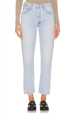 Agolde - Calça Jeans Austin Cintura Média
