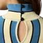 Eva Franco - Mock-Neck Sleeveless Mini Dress
