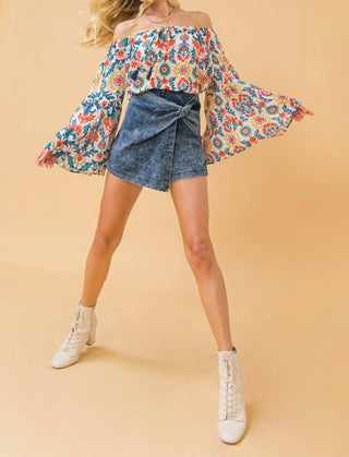 Flying Tomato - Passport Destination Twill Skort