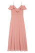 dessy-collection-cold-shoulder-chiffon-flower-girl-dress-in-desert-rose-size-6
