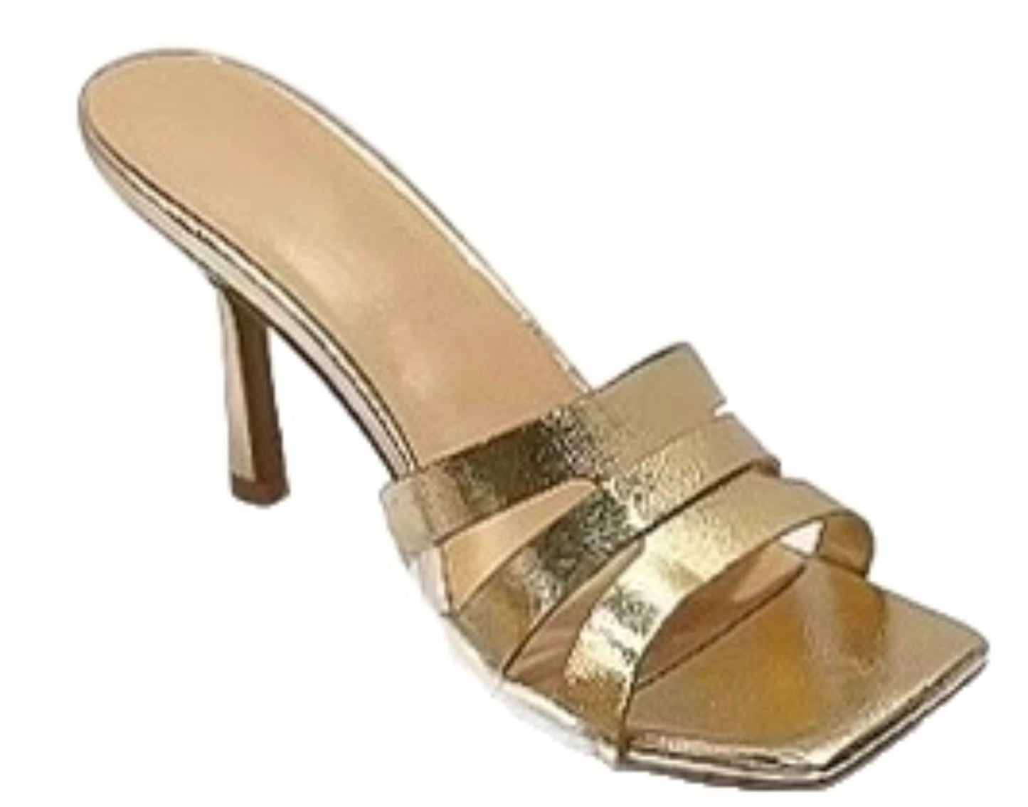 Anne Michelle - Neal Triple Strap Stiletto Heels