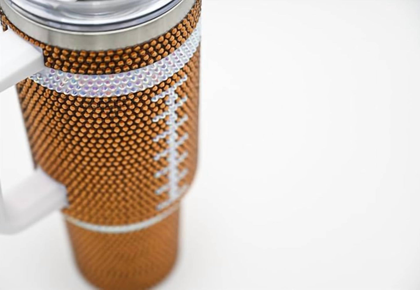 Marca Branca - Copo de Futebol Brilhante