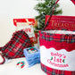 Bits & Bows - Baby's 1st Christmas Toy Tote/Gifting Bucket