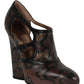 Bottega Veneta - Women's Almond Toe Pump Chunky Heel