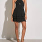 Elan - Cut Out Halter Dress